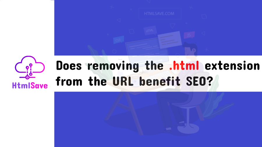 Does removing the .HTML extension from the URL benefit SEO?