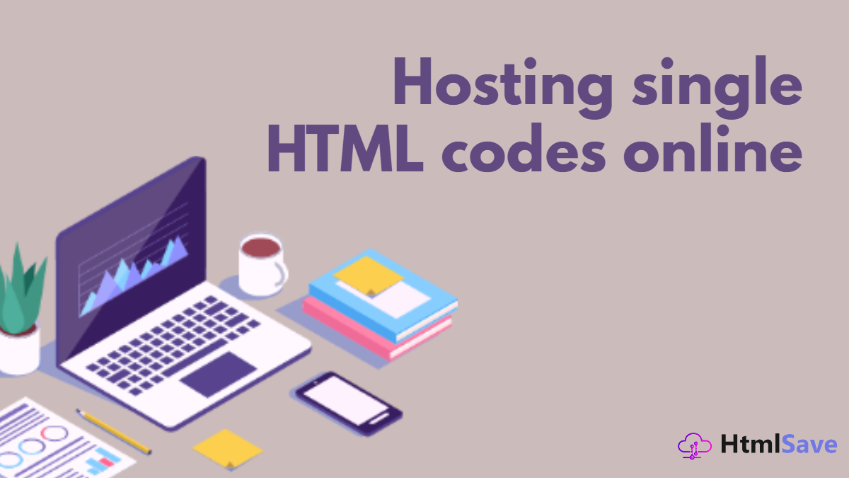 Hosting single HTML codes online